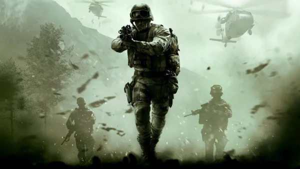 Обложка Call of Duty 4: Modern Warfare