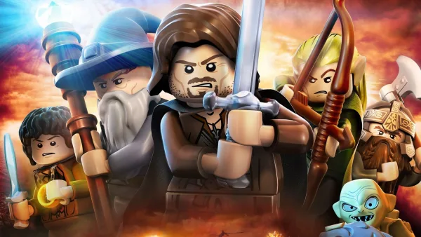 Обложка LEGO The Lord of the Rings