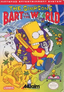 Обложка The Simpsons: Bart vs. the World