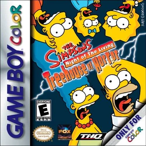 Обложка The Simpsons: Night of the Living Treehouse of Horror