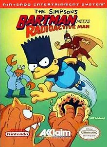 Обложка The Simpsons: Bartman Meets Radioactive Man