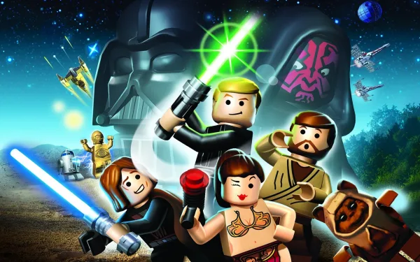 Обложка LEGO Star Wars - The Complete Saga