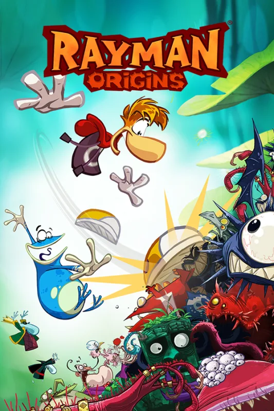 Обложка Rayman Origins