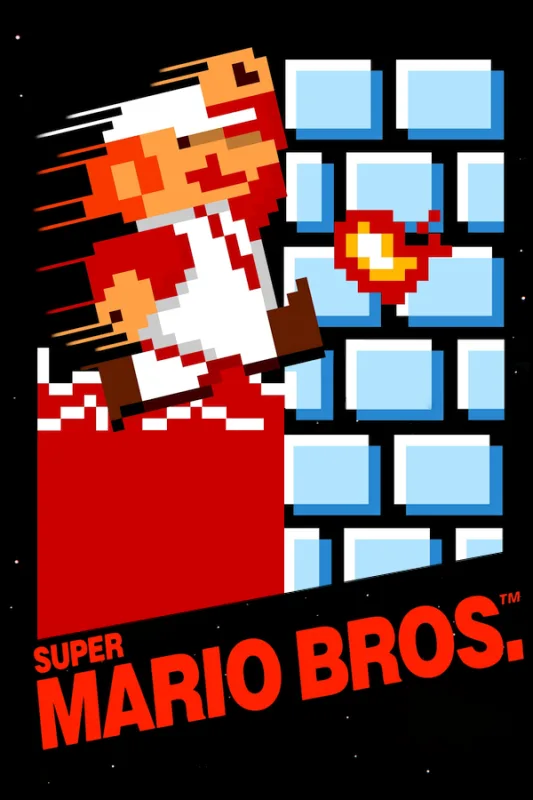 Обложка Super Mario Bros.