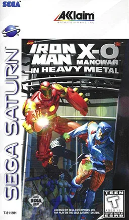 Обложка Iron Man and X-O Manowar in Heavy Metal