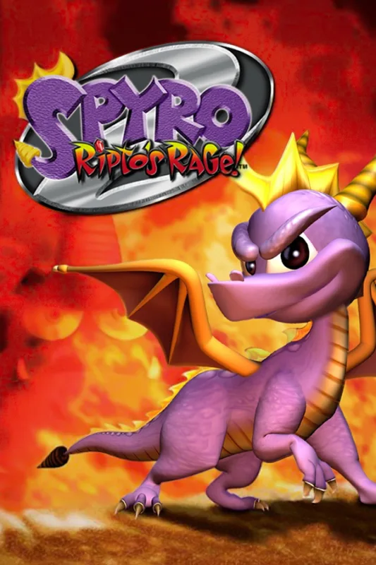 Обложка Spyro 2: Ripto's Rage!