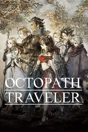Обложка Octopath Traveler