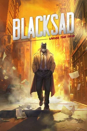 Обложка Blacksad: Under the Skin