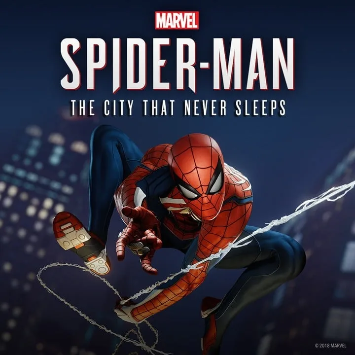 Обложка Marvel's Spider-Man: The City That Never Sleeps
