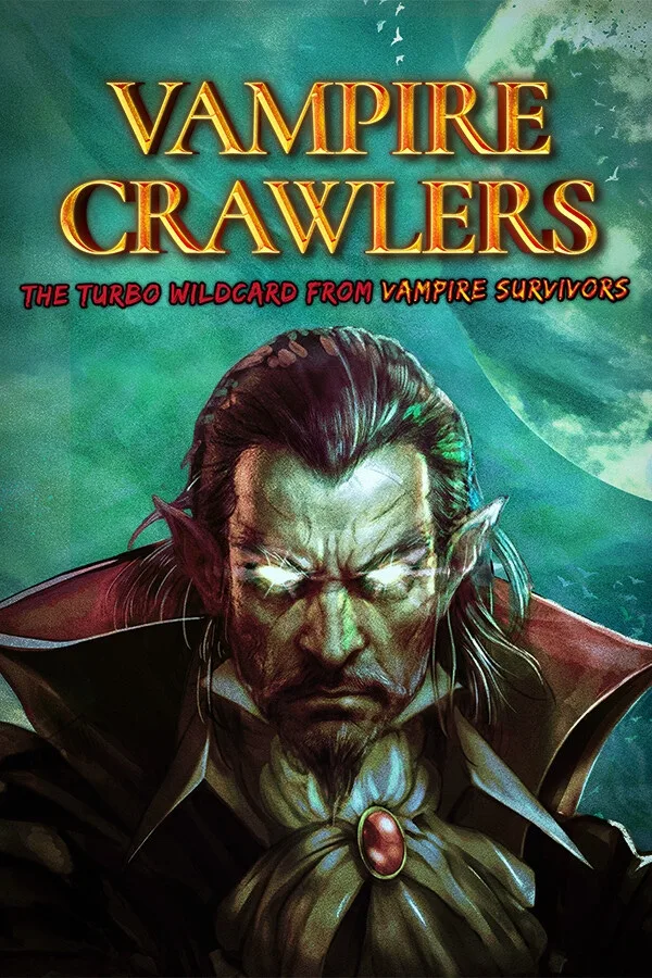 Обложка Vampire Crawlers: The Turbo Wildcard from Vampire Survivors