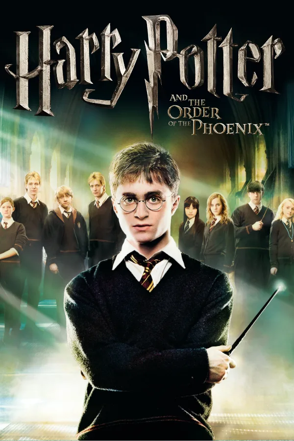 Обложка Harry Potter and the Order of the Phoenix