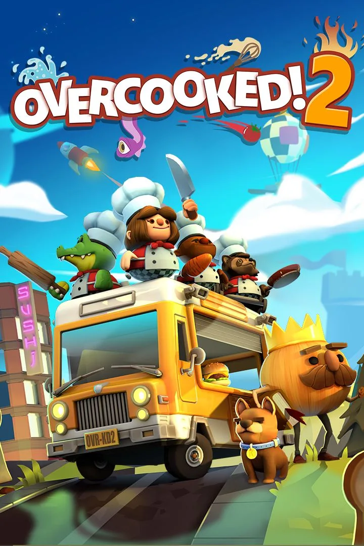Обложка Overcooked! 2